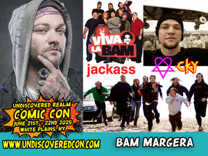 Bam Margera Guest at Undiscovered Realm Comic Con at the Westchester County Center in White Plains New York