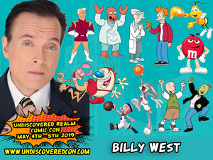 Billy West Undiscovered Realm Comic Con New York