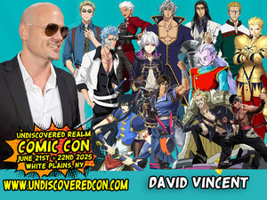 David Vincent Guest at Undiscovered Realm Comic Con at the Westchester County Center in White Plains New York