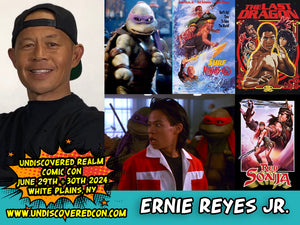 Ernie Reyes Jr. Keno Donatello Teenage Mutant Ninja Turtles Reunion TMNT Undiscovered Realm Comic Con Westchester County Center White Plains New York