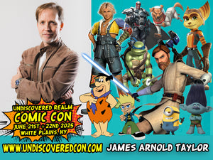 James Arnold Taylor Guest at Undiscovered Realm Comic Con at the Westchester County Center in White Plains New York
