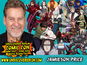 Jamieson Price Guest at Undiscovered Realm Comic Con at the Westchester County Center in White Plains New York