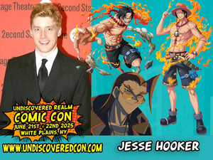 Jesse Hooker Guest at Undiscovered Realm Comic Con at the Westchester County Center in White Plains New York