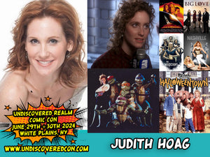 Judith Hoag April Teenage Mutant Ninja Turtles Reunion TMNT Undiscovered Realm Comic Con Westchester County Center White Plains New York