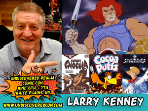 Larry Kenney Undiscovered Realm Comic Con New York