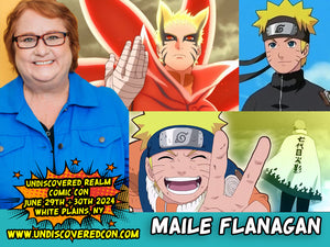 Maile Flanagan Naruto Undiscovered Realm Comic Con Westchester County Center White Plains New York 