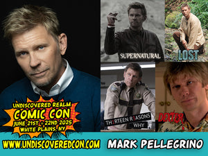 Mark Pellegrino Guest at Undiscovered Realm Comic Con at the Westchester County Center in White Plains New York