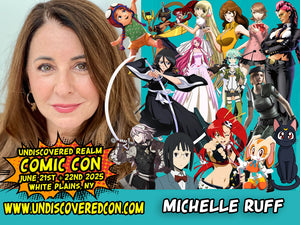 Michelle Ruff Guest at Undiscovered Realm Comic Con at the Westchester County Center in White Plains New York
