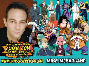 Mike Mcfarland Guest at Undiscovered Realm Comic Con at the Westchester County Center in White Plains New York