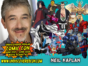 Neil Kaplan Guest at Undiscovered Realm Comic Con at the Westchester County Center in White Plains New York