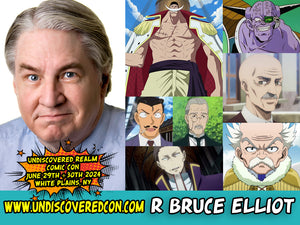 R Bruce Elliot White Beard One Piece Undiscovered Realm Comic Con Westchester County Center White Plains, New York