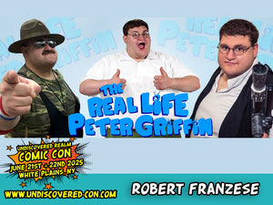 Robert Franzese The Real Life Peter Griffin Undiscovered Realm Comic Con White Plains New York