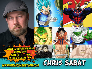 Chris Sabat Undiscovered Realm Comic Con New York