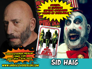 Sid Haig Undiscovered Realm Comic Con New York