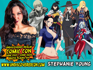 Stephanie Young Guest at Undiscovered Realm Comic Con at the Westchester County Center in White Plains New York