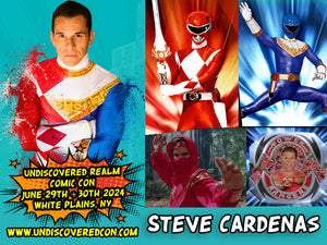 Steve Cardenas Power Rangers Undiscovered Realm Comic Con Westchester County Center White Plains New York 