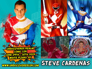 Steve Cardenas Power Rangers Undiscovered Realm Comic Con Westchester County Center White Plains New York