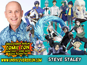 Steve Staley Guest at Undiscovered Realm Comic Con at the Westchester County Center in White Plains New York