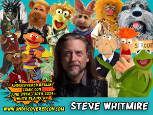 Steve Whitmire Undiscovered Realm Comic Con Westchester County Center White Plains New York