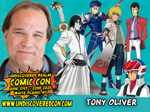 Tony Oliver Guest at Undiscovered Realm Comic Con at the Westchester County Center in White Plains New York