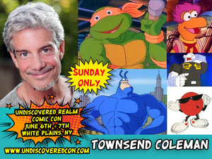 Townsend Coleman Undiscovered Realm Comic Con New York