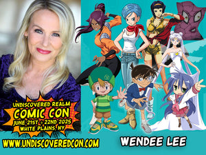 Wendee Lee Guest at Undiscovered Realm Comic Con at the Westchester County Center in White Plains New York