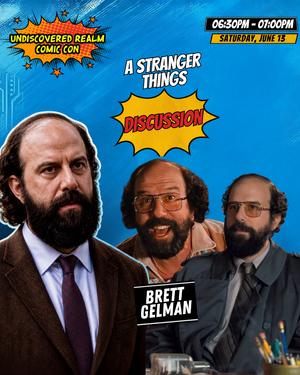 Brett Gelman Murray Stranger Things Panel / Q+A at Undiscovered Realm Comic Con in White Plains New York