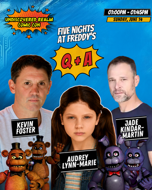 Five Nights at Freddy's Panel / Q+A at Undiscovered Realm Comic Con in White Plains New York