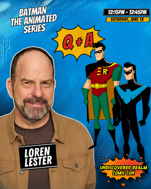 Batman The Animated Series Panel / Q+A at Undiscovered Realm Comic Con in White Plains New York