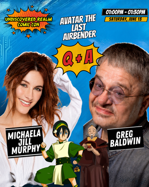 Avatar The Last Airbender Panel / Q+A at Undiscovered Realm Comic Con in White Plains New York