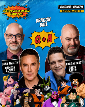Dragon Ball Panel / Q+A at Undiscovered Realm Comic Con in White Plains New York
