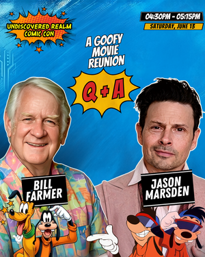 A Goofy Movie Reunion Panel / Q+A at Undiscovered Realm Comic Con in White Plains New York
