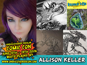 Allison Keller Comic Guest Undiscovered Realm Comic Con White Plains Westchester NY