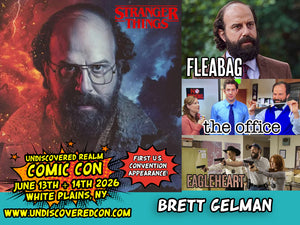 Brett Gelman Murray Stranger Things  Celebrity Guest Undiscovered Realm Comic Con White Plains NY 