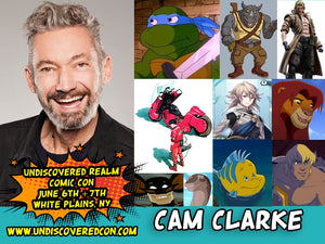 Cam Clarke Undiscovered Realm Comic Con New York
