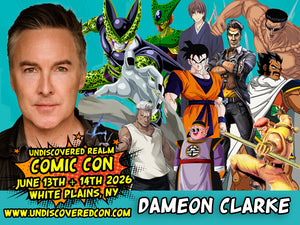 Dameon Clarke Dragon Ball and more Celebrity Guest Undiscovered Realm Comic Con White Plains NY 