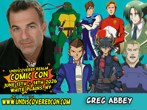 Greg Abbey YuGiOhl and more Celebrity Guest Undiscovered Realm Comic Con White Plains NY 