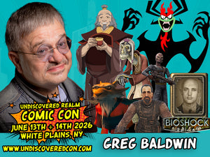 Greg Baldwin Avatar Iroh Aku Celebrity Guest Undiscovered Realm Comic Con White Plains NY 