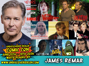 James Remar The Warriors, Dexter, and more Celebrity Guest Undiscovered Realm Comic Con White Plains NY 