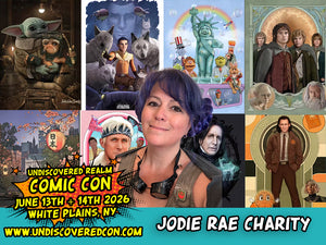 Jodie Rae Charity Comic Guest Undiscovered Realm Comic Con White Plains Westchester NY