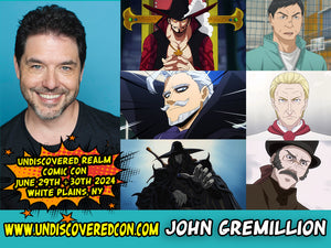 John Gremillion One Piece Undiscovered Realm Comic Con Westchester County Center White Plains New York
