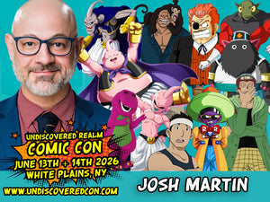 Josh Martin Dragon Ball Celebrity Guest Undiscovered Realm Comic Con White Plains NY 