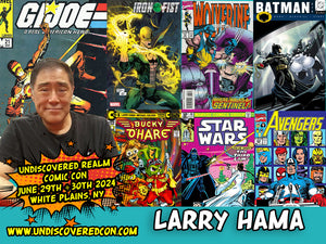 Larry Hama Undiscovered Realm Comic Con Westchester COunty Center White Plains New York