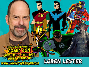 Loren Lester Batman the Animated Series Celebrity Guest Undiscovered Realm Comic Con White Plains NY 