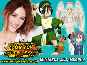 Michaela Jill Murphy Avatar Iroh Aku Celebrity Guest Undiscovered Realm Comic Con White Plains NY 