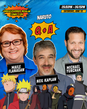 Naruto Reunion Panel / Q+A at Undiscovered Realm Comic Con in White Plains New York