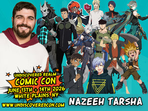 Nazeeh Tarsha Kaiju No 8 Celebrity Guest Undiscovered Realm Comic Con White Plains NY 