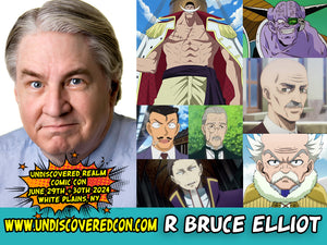 R Bruce Elliot White Beard One Piece Undiscovered Realm Comic Con Westchester County Center White Plains, New York 
