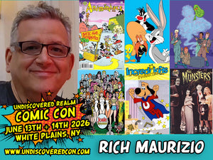 Rich Maurizio Comic Guest Undiscovered Realm Comic Con White Plains Westchester NY