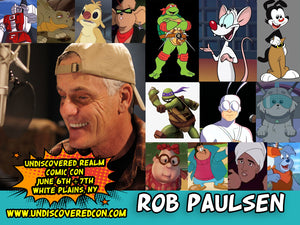 Rob Paulsen Undiscovered Realm Comic Con New York